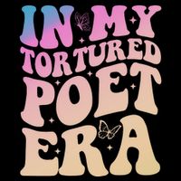 In My Tortured Poet Era Groovy Full Zip Hoodie