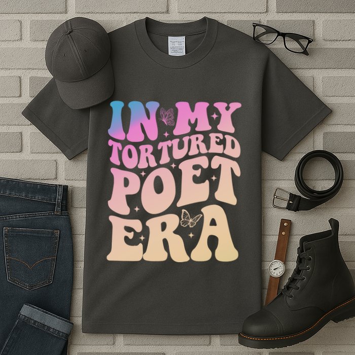 In My Tortured Poet Era Groovy Tall T-Shirt