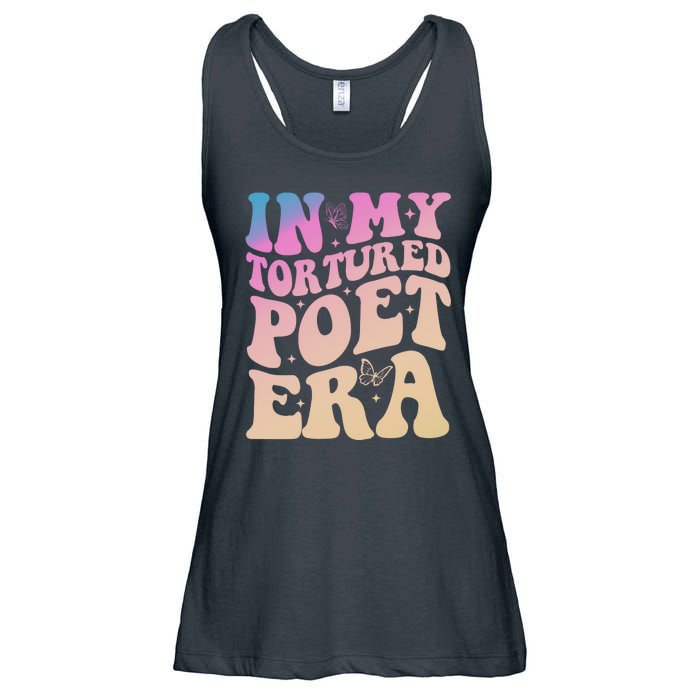 In My Tortured Poet Era Groovy Ladies Essential Flowy Tank