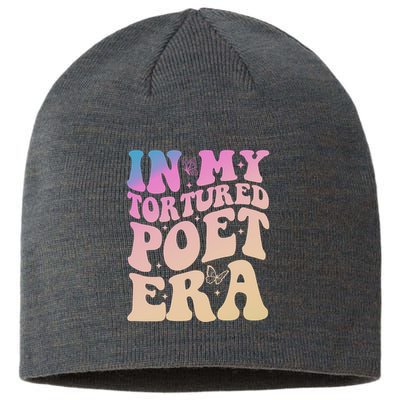 In My Tortured Poet Era Groovy Sustainable Beanie