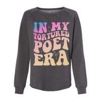 In My Tortured Poet Era Groovy Womens California Wash Sweatshirt