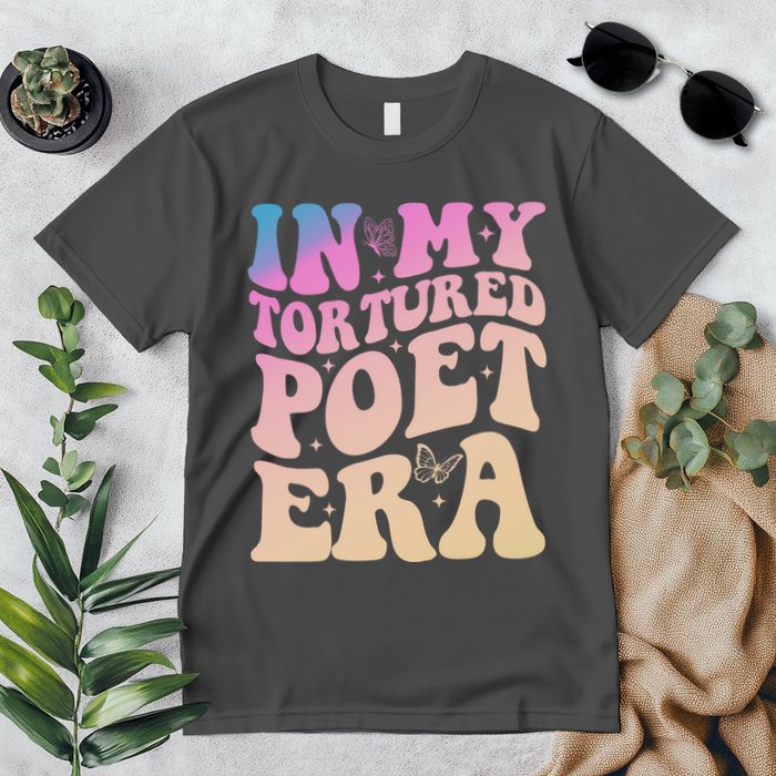 In My Tortured Poet Era Groovy Premium T-Shirt