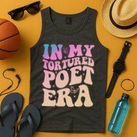 In My Tortured Poet Era Groovy Tank Top