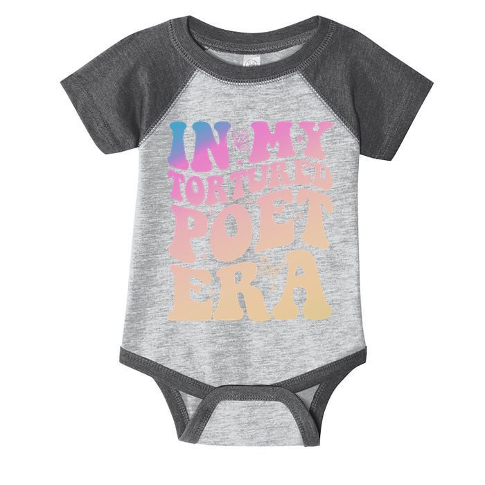 In My Tortured Poet Era Groovy Infant Baby Jersey Bodysuit