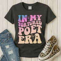 In My Tortured Poet Era Groovy Womens T-Shirt