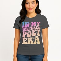 In My Tortured Poet Era Groovy Womens T-Shirt