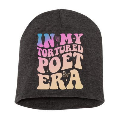 In My Tortured Poet Era Groovy Short Acrylic Beanie