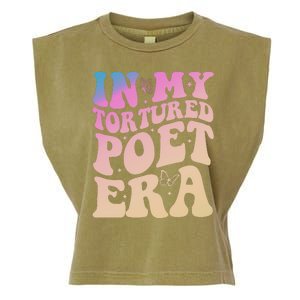 In My Tortured Poet Era Groovy Garment-Dyed Women's Muscle Tee