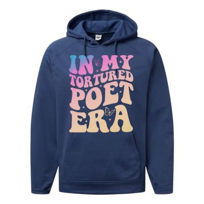 In My Tortured Poet Era Groovy Performance Fleece Hoodie