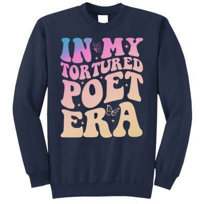 In My Tortured Poet Era Groovy Sweatshirt