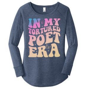 In My Tortured Poet Era Groovy Women's Perfect Tri Tunic Long Sleeve Shirt