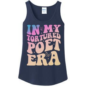 In My Tortured Poet Era Groovy Ladies Essential Tank