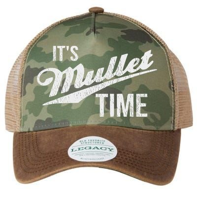 It's Mullet Time, Funny Redneck Mullet Legacy Tie Dye Trucker Hat