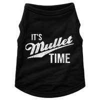 It's Mullet Time, Funny Redneck Mullet Doggie Tank