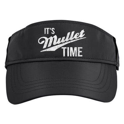 It's Mullet Time, Funny Redneck Mullet Adult Drive Performance Visor