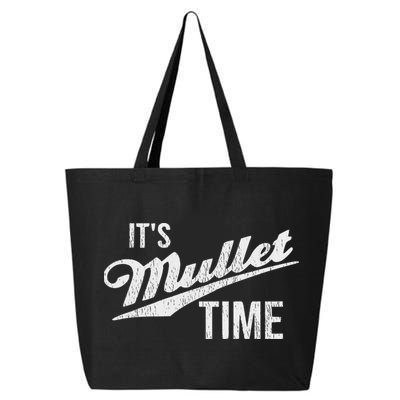 It's Mullet Time, Funny Redneck Mullet 25L Jumbo Tote