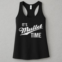 It's Mullet Time, Funny Redneck Mullet Womens Tank Top