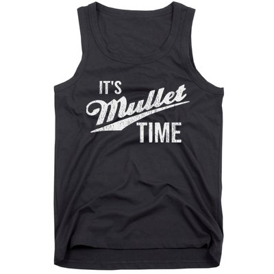 It's Mullet Time, Funny Redneck Mullet Tank Top
