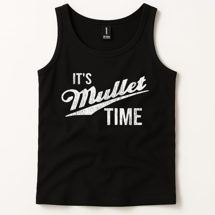 It's Mullet Time, Funny Redneck Mullet Tank Top