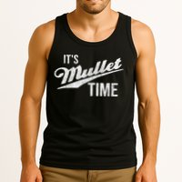 It's Mullet Time, Funny Redneck Mullet Tank Top