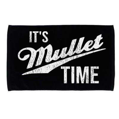 It's Mullet Time, Funny Redneck Mullet Microfiber Hand Towel