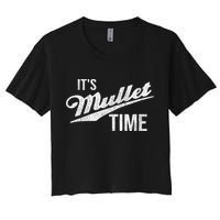 It's Mullet Time, Funny Redneck Mullet Crop Top
