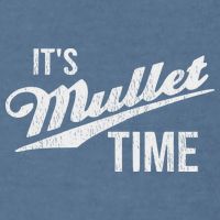 It's Mullet Time, Funny Redneck Mullet Garment-Dyed Sweatshirt