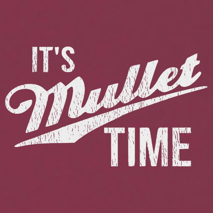 It's Mullet Time, Funny Redneck Mullet 16oz Travel Tumbler