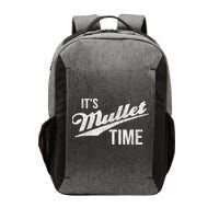 It's Mullet Time, Funny Redneck Mullet Vector Backpack
