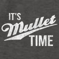 It's Mullet Time, Funny Redneck Mullet Vector Backpack