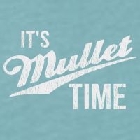 It's Mullet Time, Funny Redneck Mullet Sueded Cloud Jersey T-Shirt