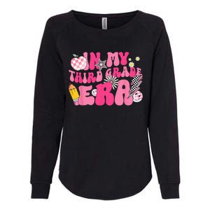 In My Third Grade Era Back To School 3rd Grade Retro Groovy Womens California Wash Sweatshirt