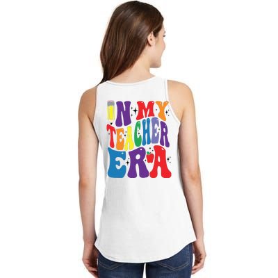 In My Teacher Era Favorite Teacher Gift Teacher’S Day Gift Custom School Teac Ladies Essential Tank