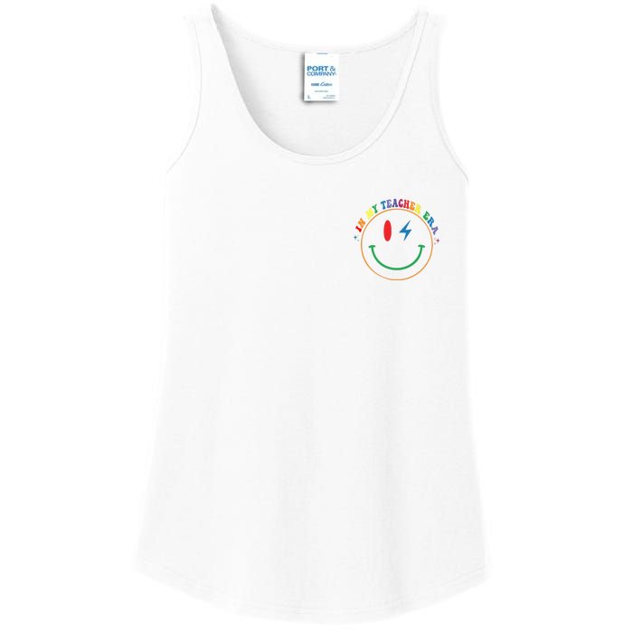 In My Teacher Era Favorite Teacher Gift Teacher’S Day Gift Custom School Teac Ladies Essential Tank