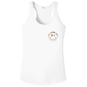 In My Teacher Era Favorite Teacher Gift Teacher’S Day Gift Custom School Teac Ladies PosiCharge Competitor Racerback Tank