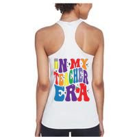 In My Teacher Era Favorite Teacher Gift Teacher’S Day Gift Custom School Teac Women's Racerback Tank