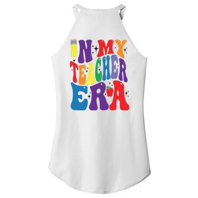 In My Teacher Era Favorite Teacher Gift Teacher’S Day Gift Custom School Teac Women's Perfect Tri Rocker Tank