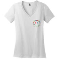 In My Teacher Era Favorite Teacher Gift Teacher’S Day Gift Custom School Teac Women's V-Neck T-Shirt