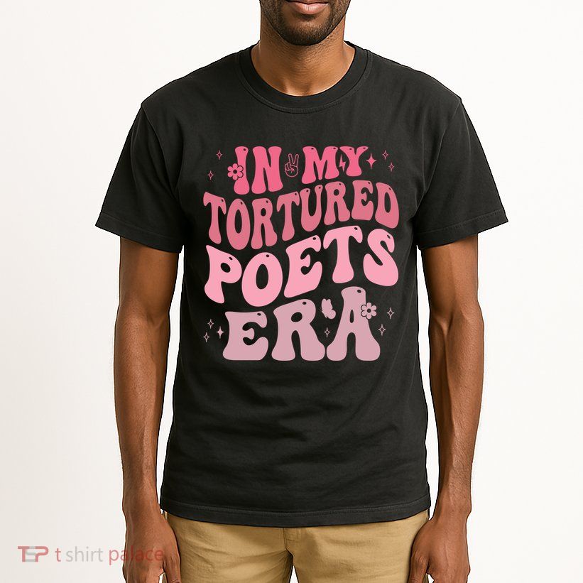 In My Tortured Poets Era Pink Groovy Tall T-Shirt