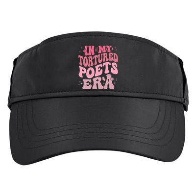 In My Tortured Poets Era Pink Groovy Adult Drive Performance Visor