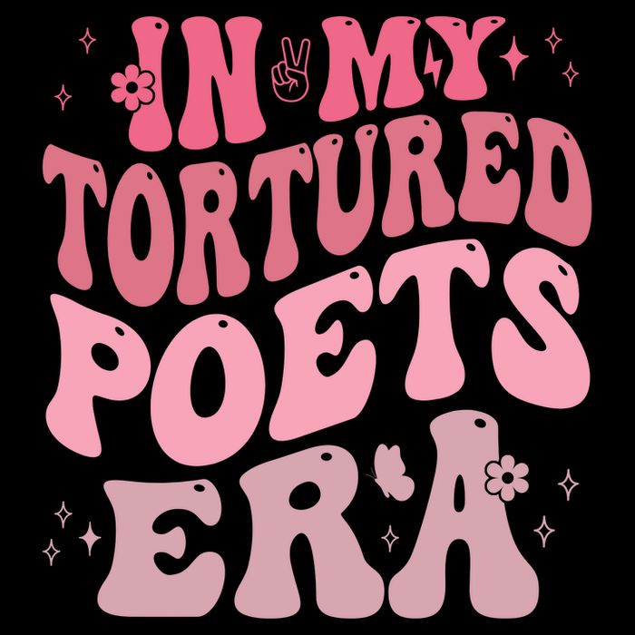 In My Tortured Poets Era Pink Groovy Flatbill Hat