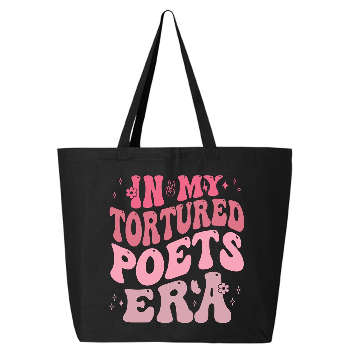 In My Tortured Poets Era Pink Groovy 25L Jumbo Tote