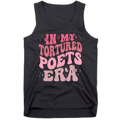 In My Tortured Poets Era Pink Groovy Tank Top