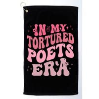 In My Tortured Poets Era Pink Groovy Golf Towel