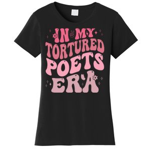 In My Tortured Poets Era Pink Groovy Women's T-Shirt