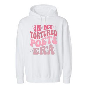 In My Tortured Poets Era Pink Groovy Garment-Dyed Fleece Hoodie