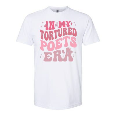 In My Tortured Poets Era Pink Groovy Softstyle® CVC T-Shirt