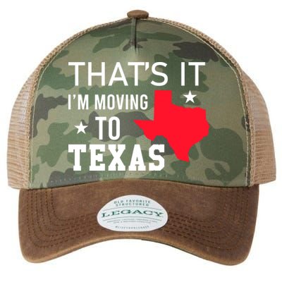 Im Moving To Texas Legacy Tie Dye Trucker Hat
