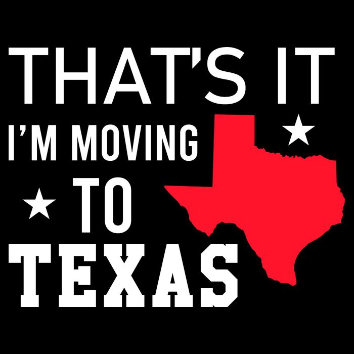 Im Moving To Texas Bag