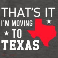 Im Moving To Texas Vector Backpack